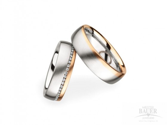 Trauringe Partnerringe Platin 950/000 Roségold 750/000 Trauringe Partnerringe Platin 950/000 Roségold 750/000