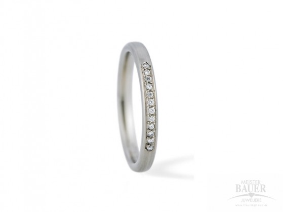 Memoirering Beisteckring Weißgold 585/000 Memoirering Beisteckring Weißgold 585/000