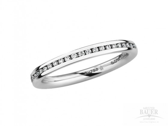 Memoirering Beisteckring Weißgold 750/000 Memoirering Beisteckring Weißgold 750/000