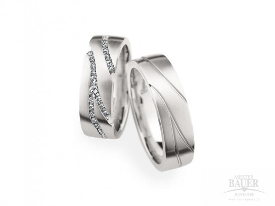 Trauringe Freundschaftsringe Palladium 950/000, Paar Trauringe Freundschaftsringe Palladium 950/000, Paar