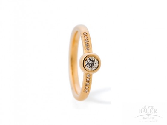 Beisteckring 585/000 Verlobungsring Gelbgold Beisteckring 585/000 Verlobungsring Gelbgold