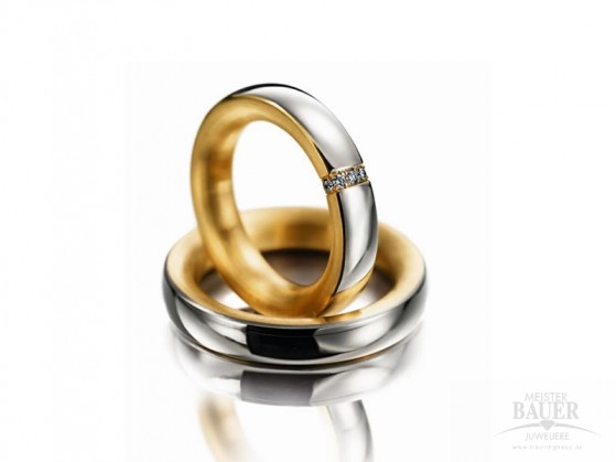 Trauringe Partnerringe Weißgold Gelbgold 750/000 Trauringe Partnerringe Weißgold Gelbgold 750/000