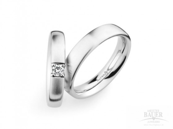 Trauringe Partnerringe Weißgold 585/- Trauringe Partnerringe Weißgold 585/-