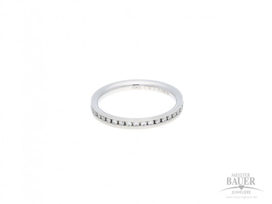 Memoirering Beisteckring Weißgold 585/000 Memoirering Beisteckring Weißgold 585/000