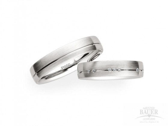 Trauringe Partnerringe Platin 950/000 Trauringe Partnerringe Platin 950/000