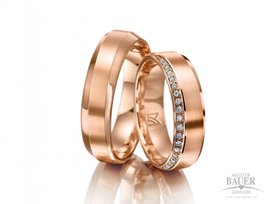 Trauringe Rotgold 750/000 Trauringe Rotgold 750/000