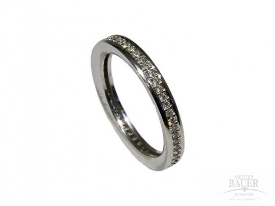 Memoirering Beisteckring Weißgold 585/000 Memoirering Beisteckring Weißgold 585/000