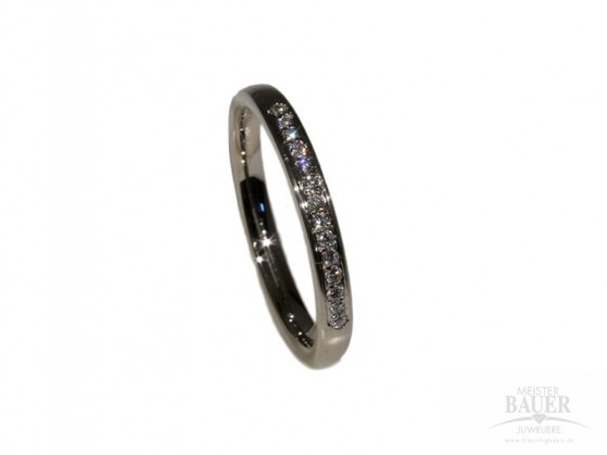 Memoirering Beisteckring Weißgold 585/000 Memoirering Beisteckring Weißgold 585/000