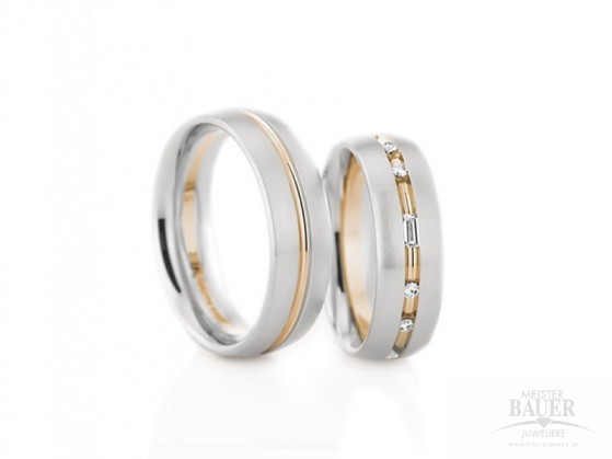 Trauringe Partnerringe Platin 950/000 Roségold 750/000 Trauringe Partnerringe Platin 950/000 Roségold 750/000