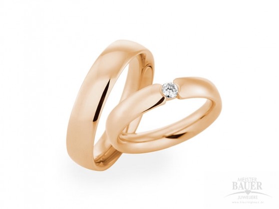 Trauringe Trauringe Roségold 585/000 Trauringe Trauringe Roségold 585/000