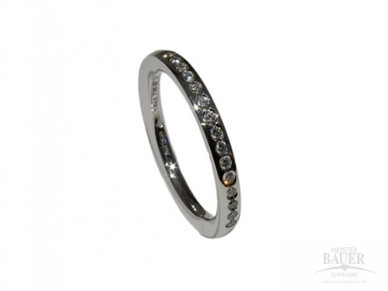 Memoirering Beisteckring Weißgold 750/000 Memoirering Beisteckring Weißgold 750/000