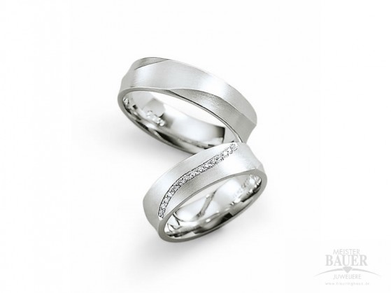 Trauringe Partnerringe Weißgold 585/- Trauringe Partnerringe Weißgold 585/-
