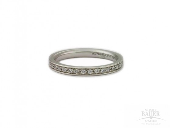 Memoirering Beisteckring Weißgold 750/000 Memoirering Beisteckring Weißgold 750/000
